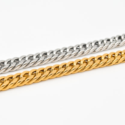 Gold Bold Cuban Bracelet 10mm