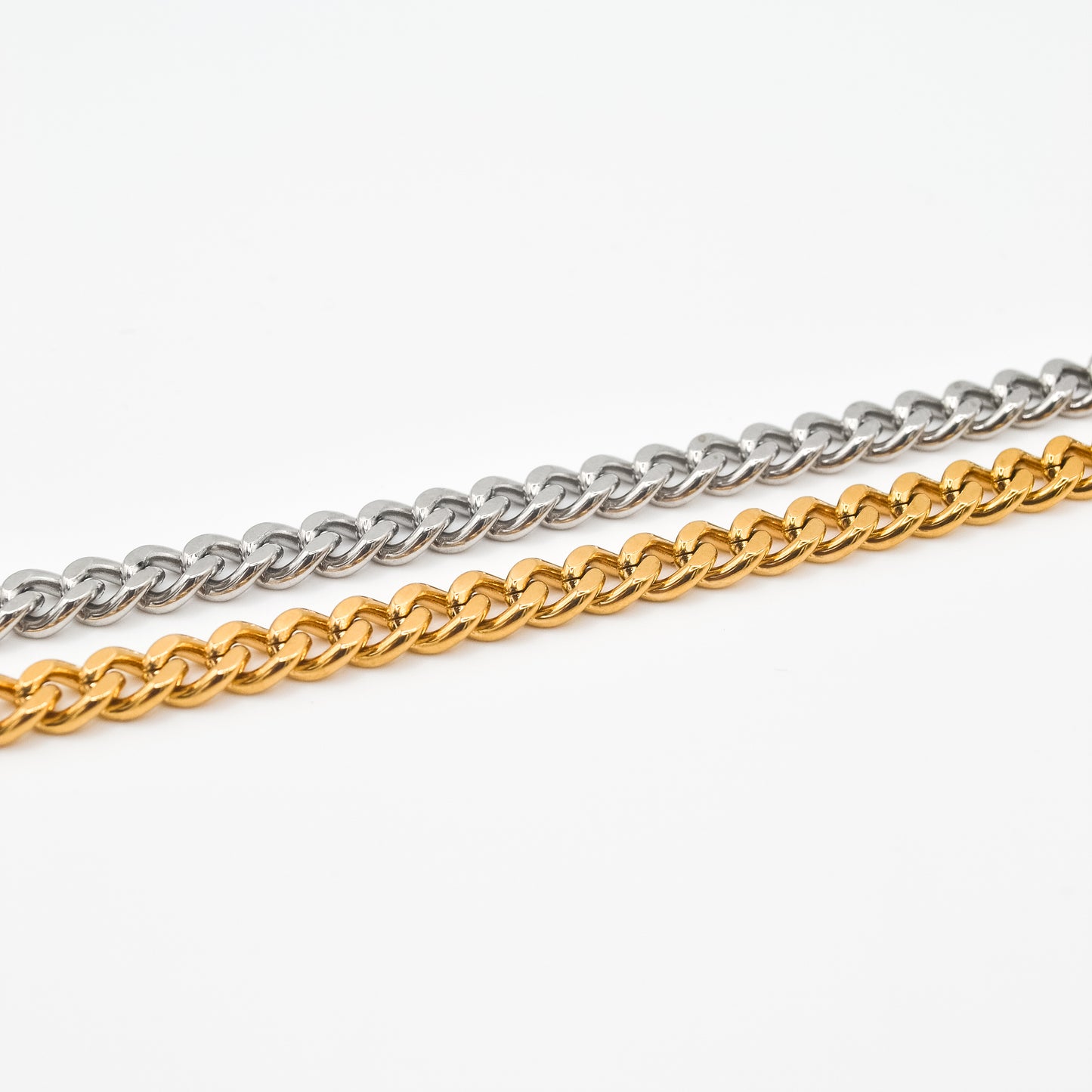 Gold Classic Cuban Bracelet 7mm