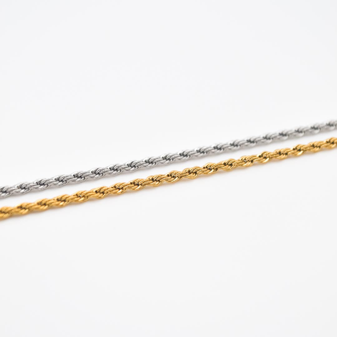 Gold Rope Chain 2mm