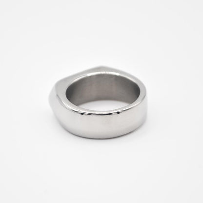 Silver Arrow Signet Ring