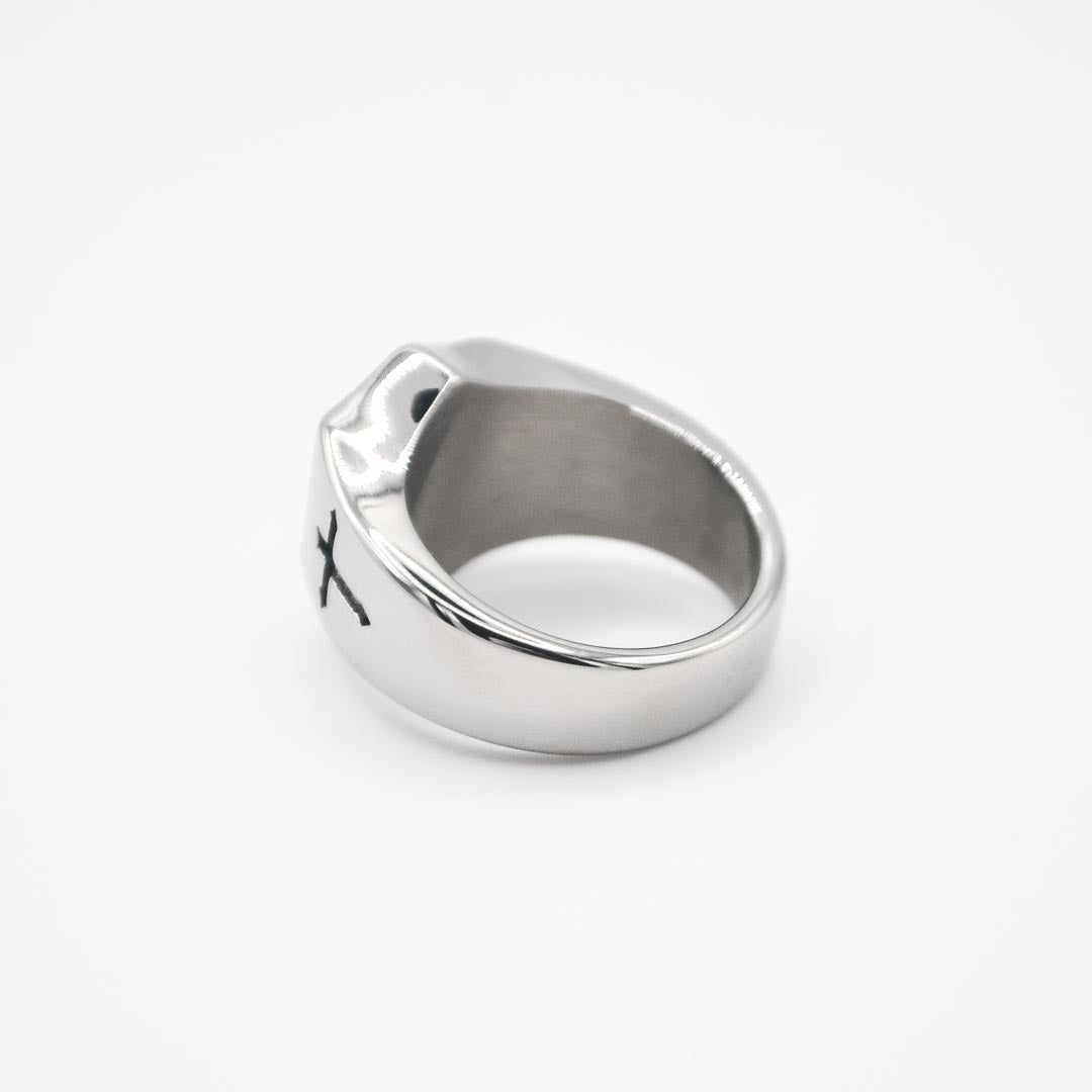 Silver Crest Ring