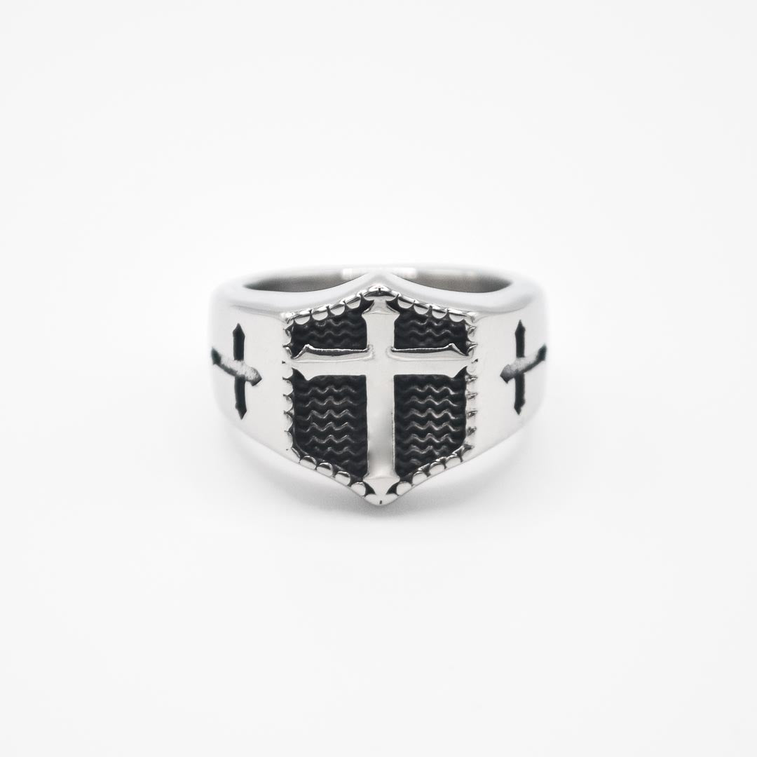 Silver Crest Ring