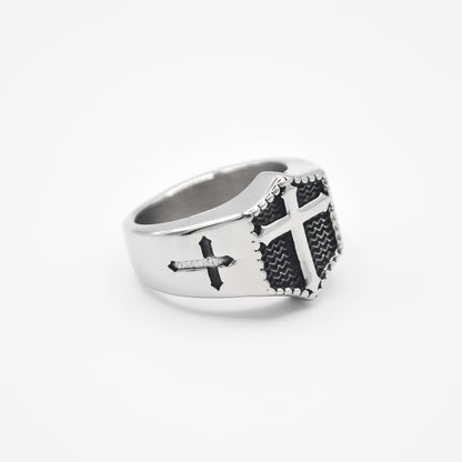 Silver Crest Ring