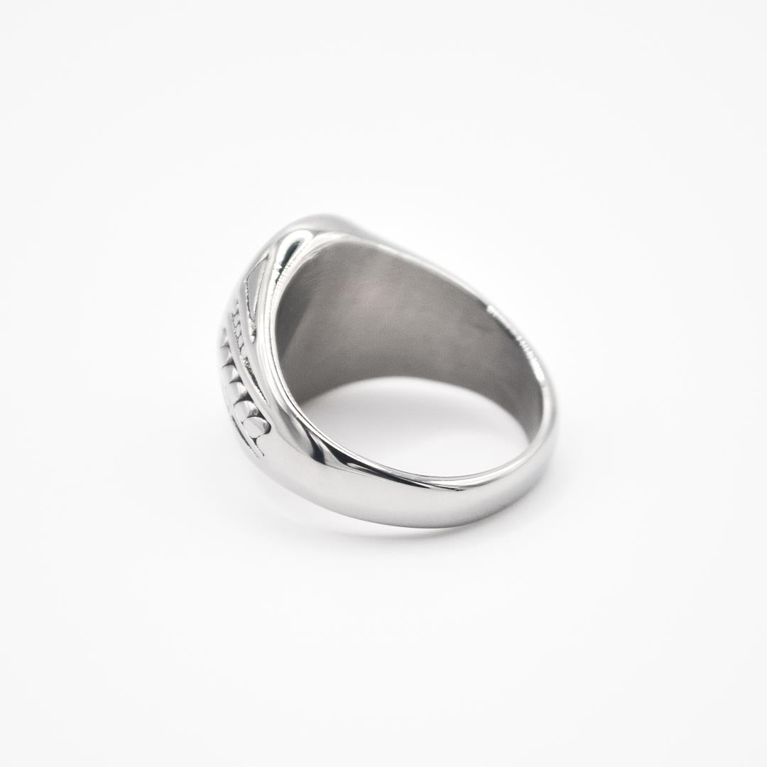 Silver North Star Ring