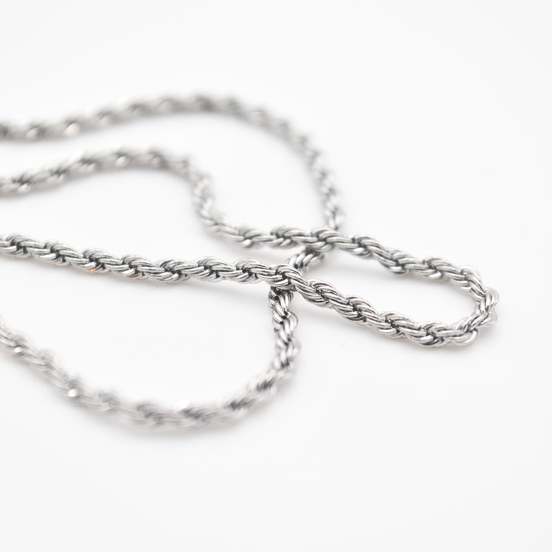 Silver Rope Chain 2mm