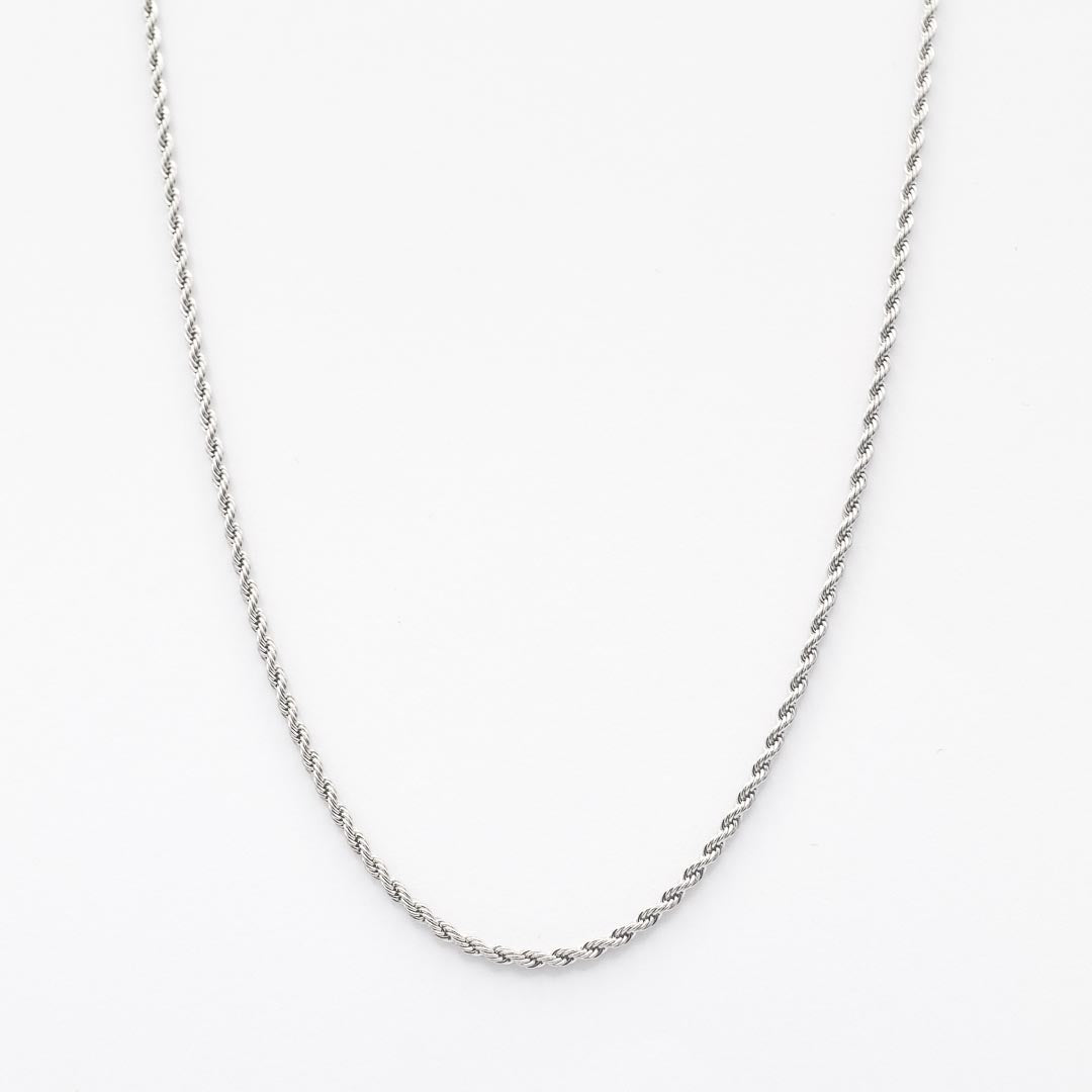 Silver Rope Chain 2mm