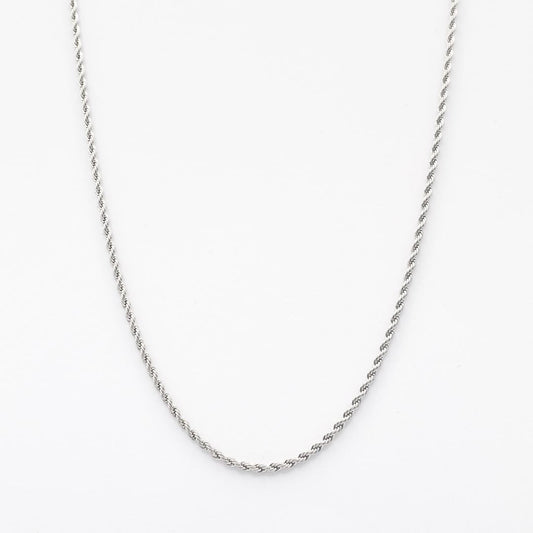 Silver Rope Chain 2mm