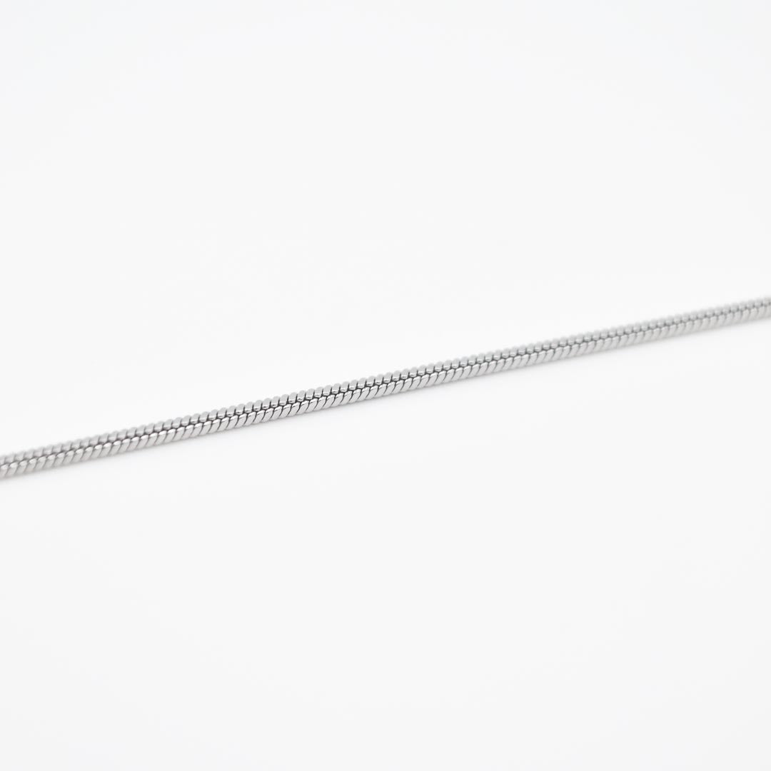 Silver Square Snake Chain 1.2mm