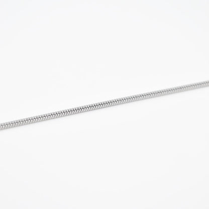 Silver Square Snake Chain 1.2mm