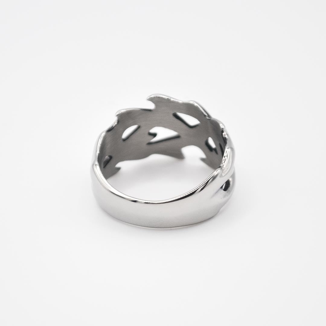 Silver Thorns Ring